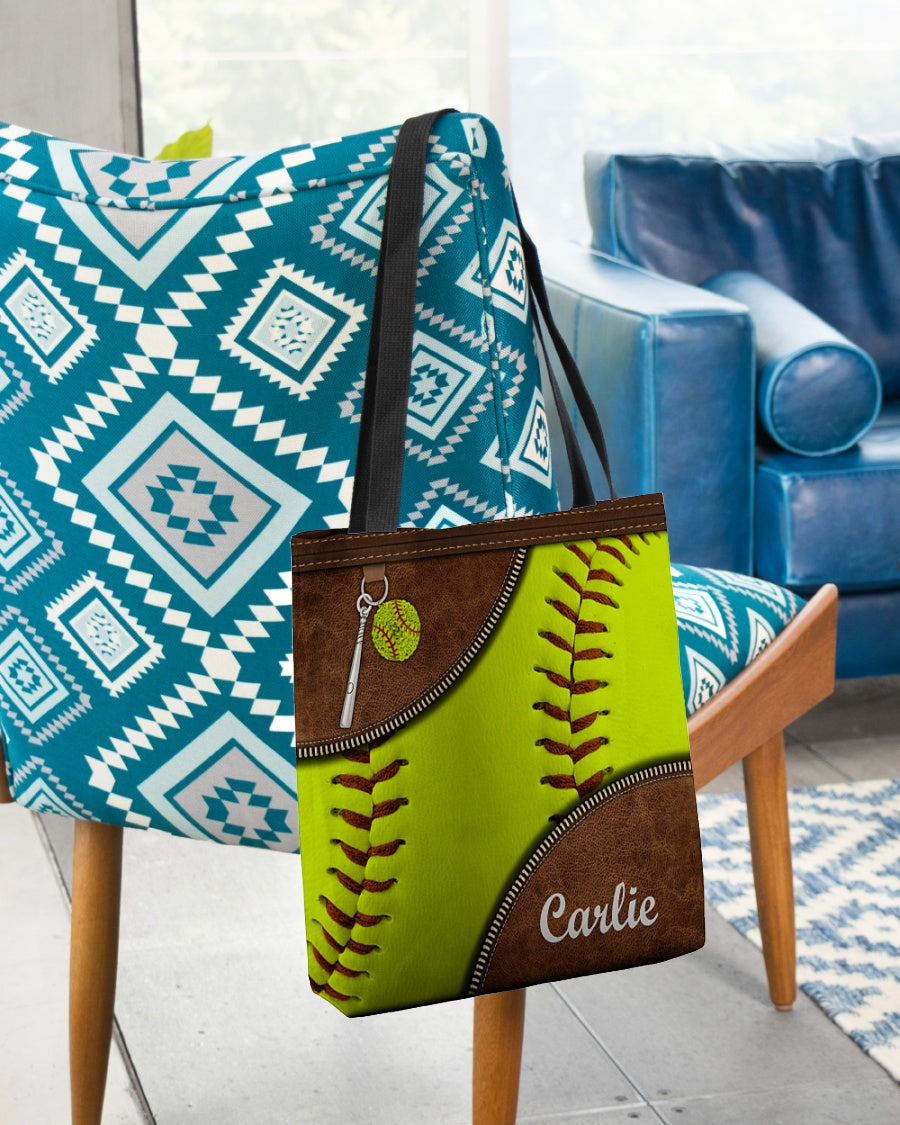 Love Softball All-Over Tote
