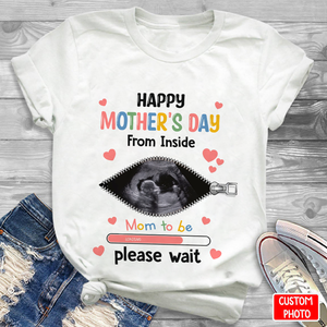 Personalized Gift For Future Mommy Happy Mother's Day From Inside T-Shirt - NT - NN1304222