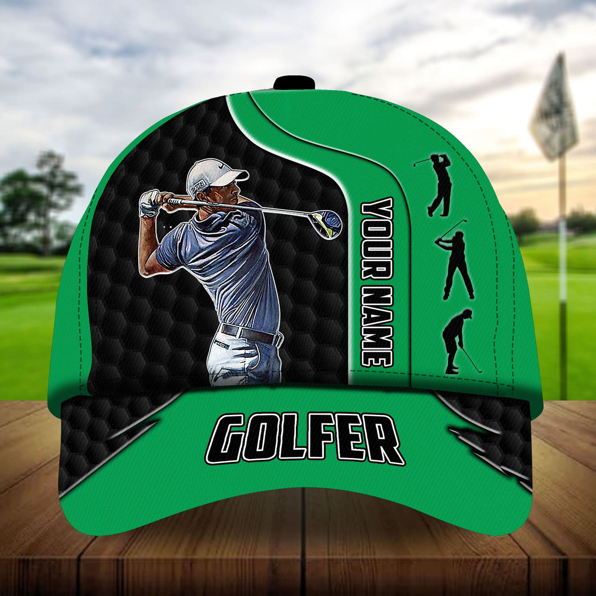 Personalized Multicolored Golf Hats For Golf Lovers