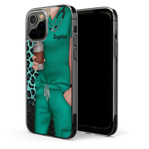 Nurse Week Gift - Personalized Clear Phone Case