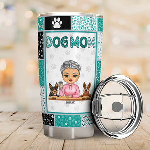 Dog Mom, Dog Dad - Birthday, Loving, Funny Gift For Dog Lover, Pet Owner - Personalized Custom Tumbler