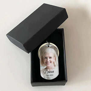 Until We Meet Again, Personalized Keychain, Memorial Gifts, Custom Photo