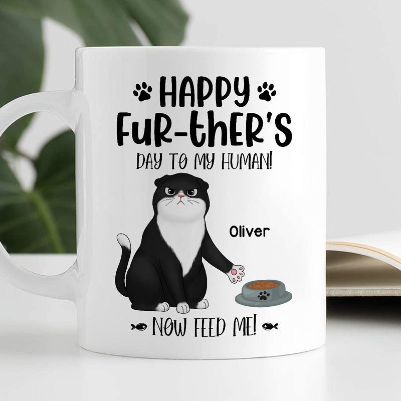Happy Further‘s Day Sassy Cats Personalized Mug