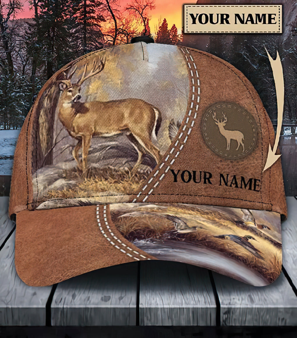 Personalized Deer Classic Cap