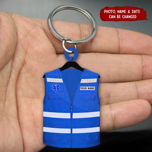 PERSONALIZED Paramedic KEYCHAIN