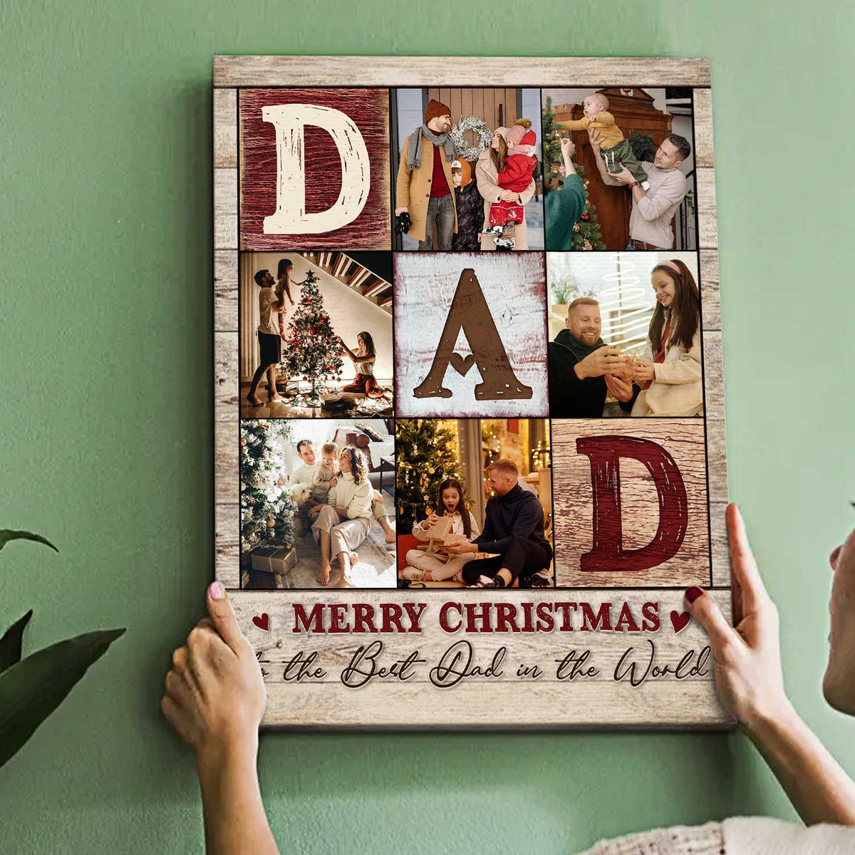 Dad Photo Collage Photo, Personalized Gifts For Dad, Best Father’s Day Gifts