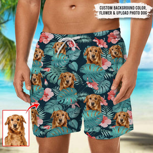 Upload Photo Dog Men's Beach Short K228 HN590