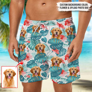 Upload Photo Dog Men's Beach Short K228 HN590