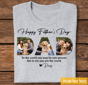 Upload Photo Happy Father's Day, Family Shirt K228 888265