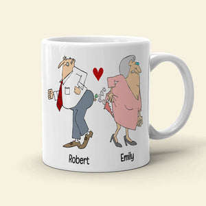 Fart Together Stay Together Personalized Couple Mug, Gift For Funny Couple