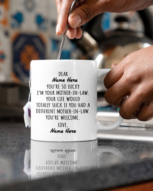 Funny Gift For Son-in-Law Daughter in law Personalized Mug