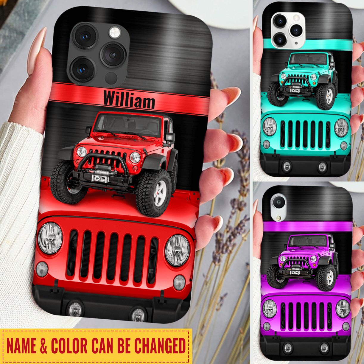 Personalized Off-road Car Lover Phone Case